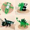 500 Pieces Green Pipe Cleaners, Chenille Stems Party Decorations(Green)